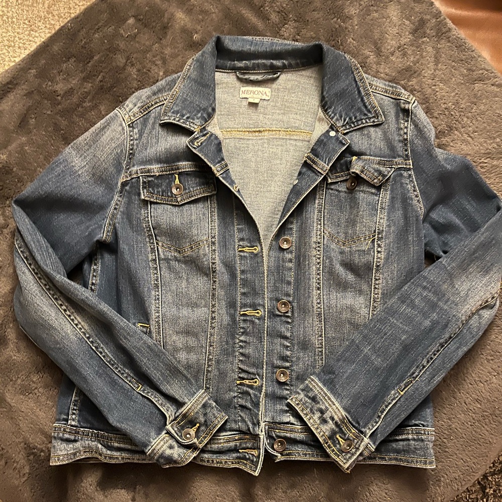 Boho style Blue Soft Denim Jacket
